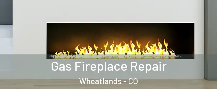 Gas Fireplace Repair Wheatlands - CO