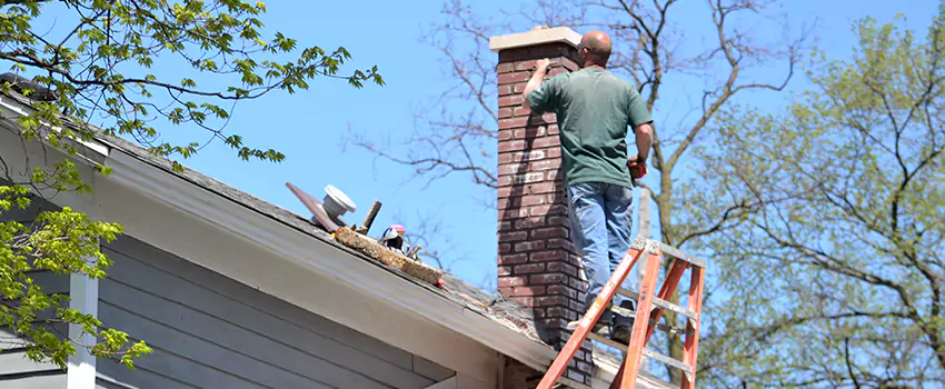 Vinyl and PVC Chimney Flashing Installation in Iliff Station, CO