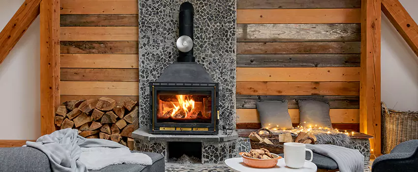 Thelin Hearth Products Direct Vent Gas Stove Fireplace Inspection in Aurora Hills Golf Course, Colorado