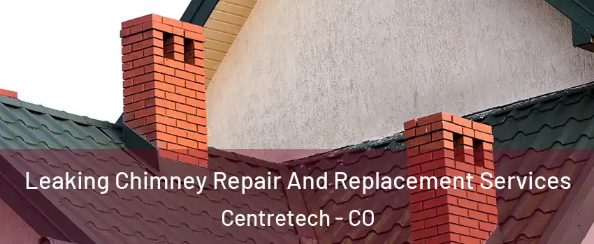 Leaking Chimney Repair And Replacement Services Centretech - CO