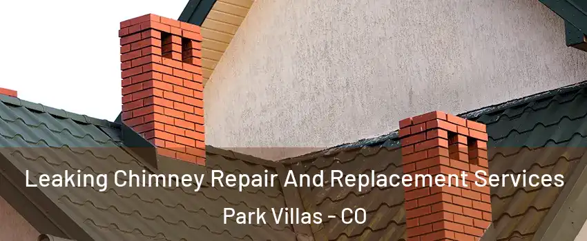 Leaking Chimney Repair And Replacement Services Park Villas - CO