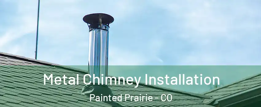 Metal Chimney Installation Painted Prairie - CO