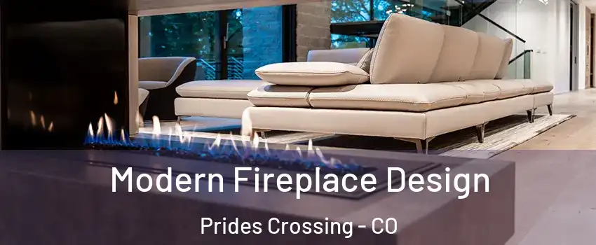 Modern Fireplace Design Prides Crossing - CO