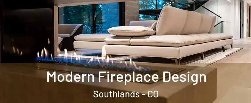 Modern Fireplace Design Southlands - CO