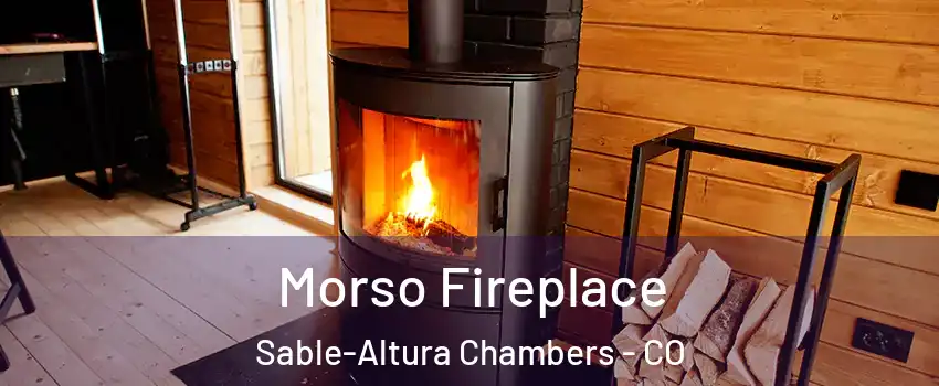 Morso Fireplace Sable-Altura Chambers - CO