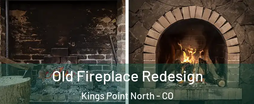 Old Fireplace Redesign Kings Point North - CO