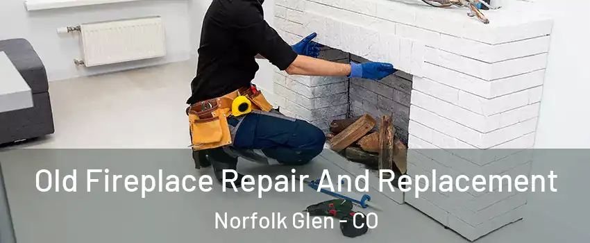 Old Fireplace Repair And Replacement Norfolk Glen - CO