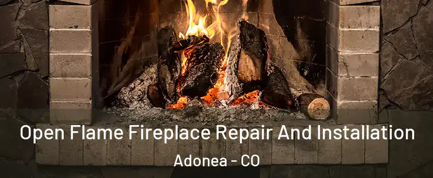 Open Flame Fireplace Repair And Installation Adonea - CO