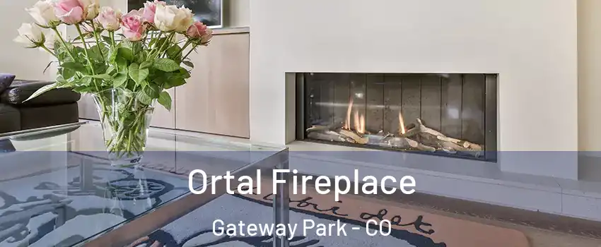 Ortal Fireplace Gateway Park - CO