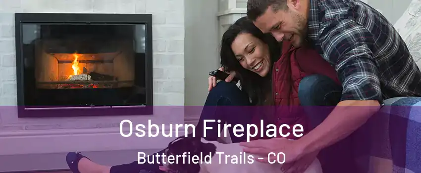 Osburn Fireplace Butterfield Trails - CO