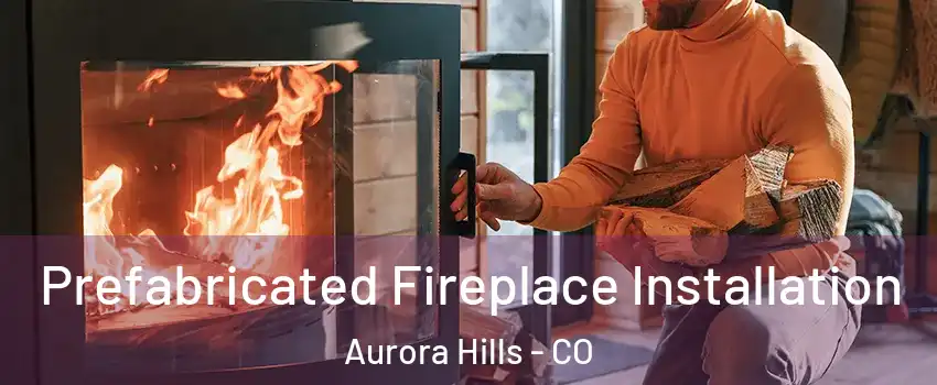 Prefabricated Fireplace Installation Aurora Hills - CO