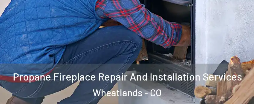 Propane Fireplace Repair And Installation Services Wheatlands - CO