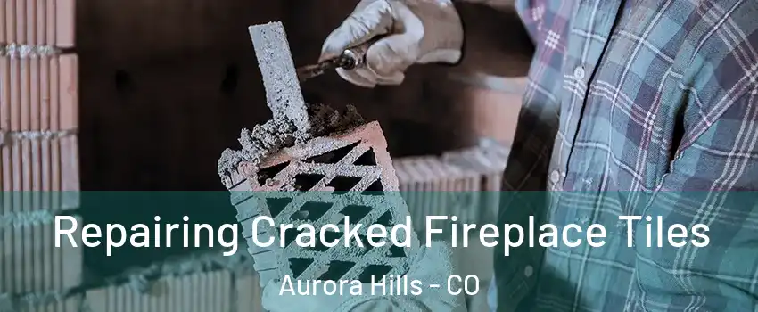 Repairing Cracked Fireplace Tiles Aurora Hills - CO