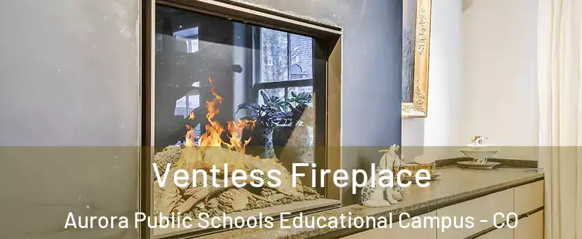 Ventless Fireplace Aurora Public Schools Educational Campus - CO