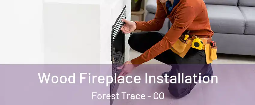 Wood Fireplace Installation Forest Trace - CO