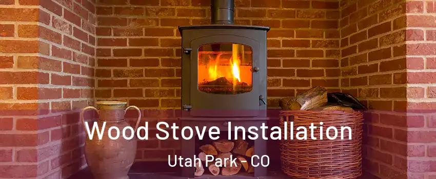 Wood Stove Installation Utah Park - CO